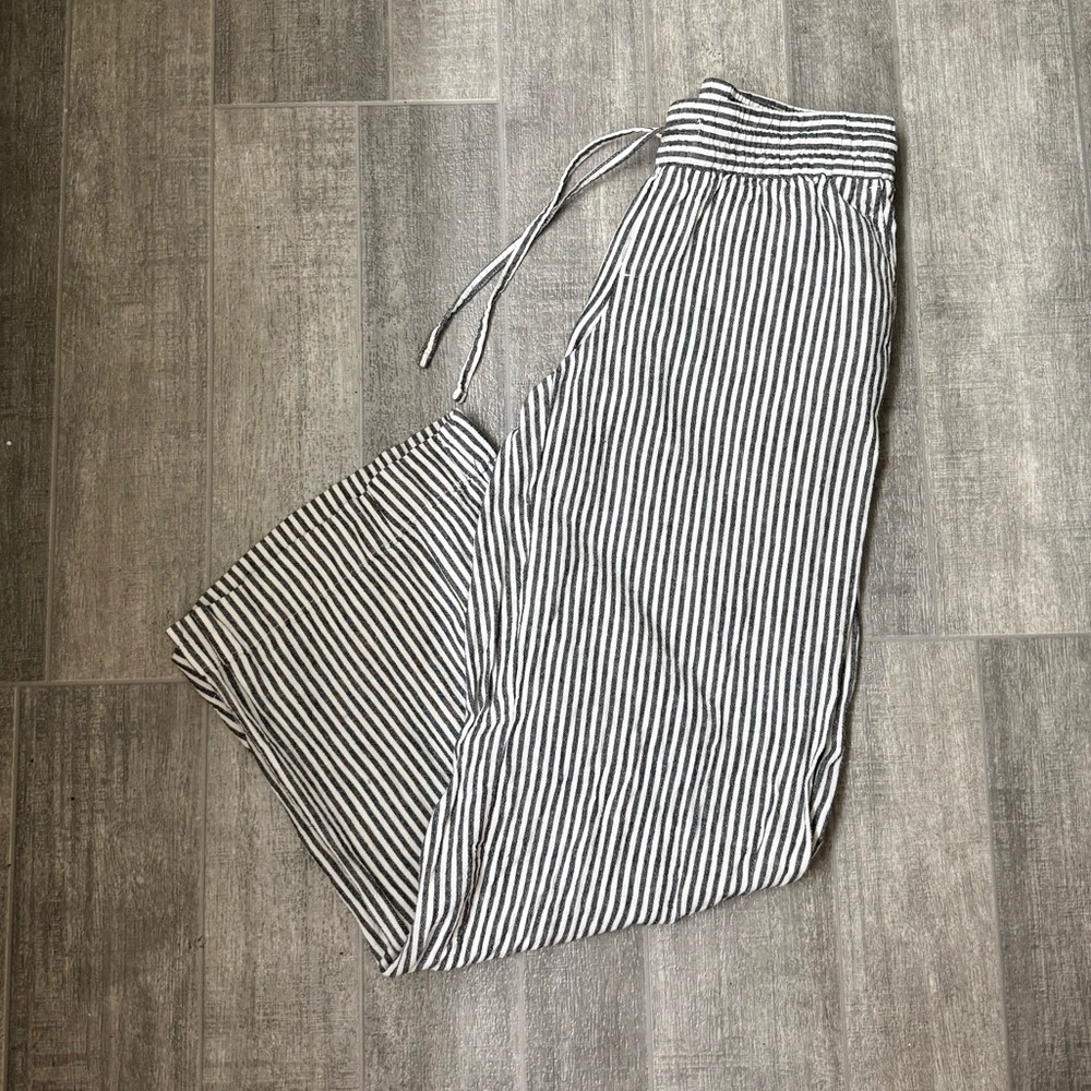 A New Day Striped Linen Blend Pant